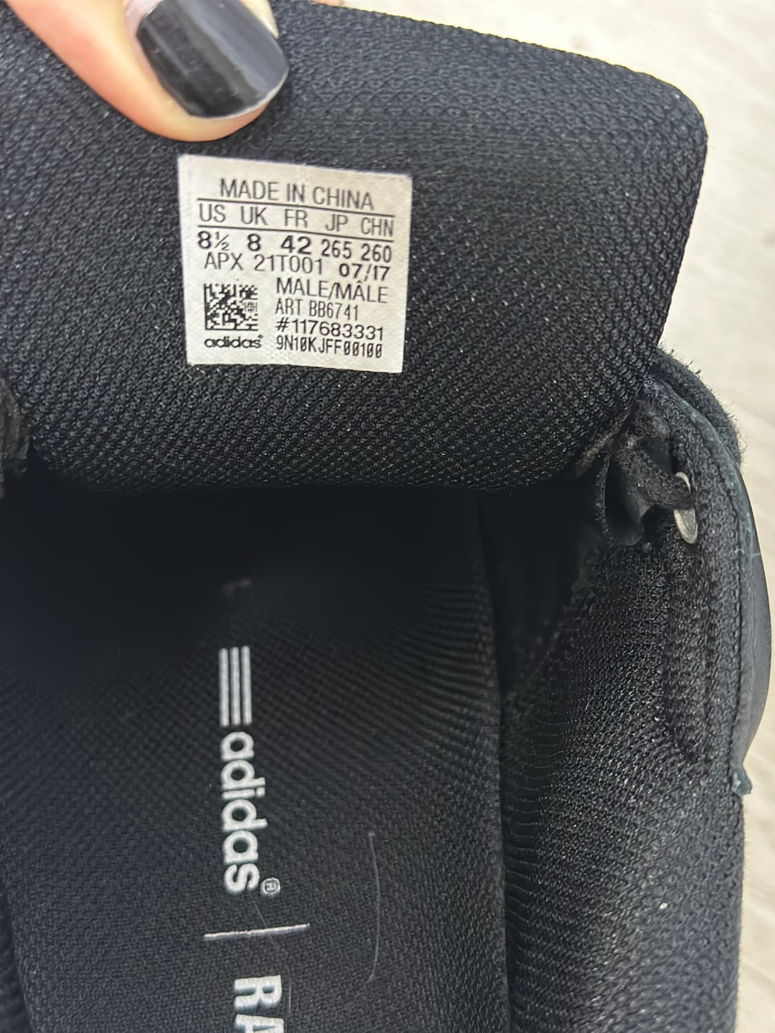 Raf simons x adidas 상품이미지2