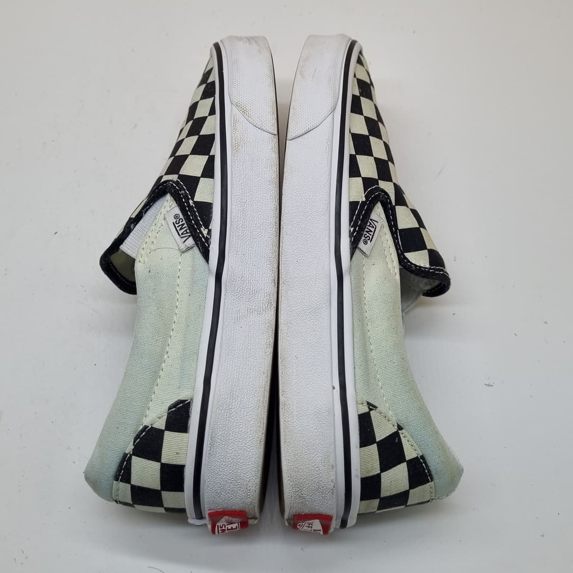 반스 체커보드 여성슬립온230. 상품이미지5