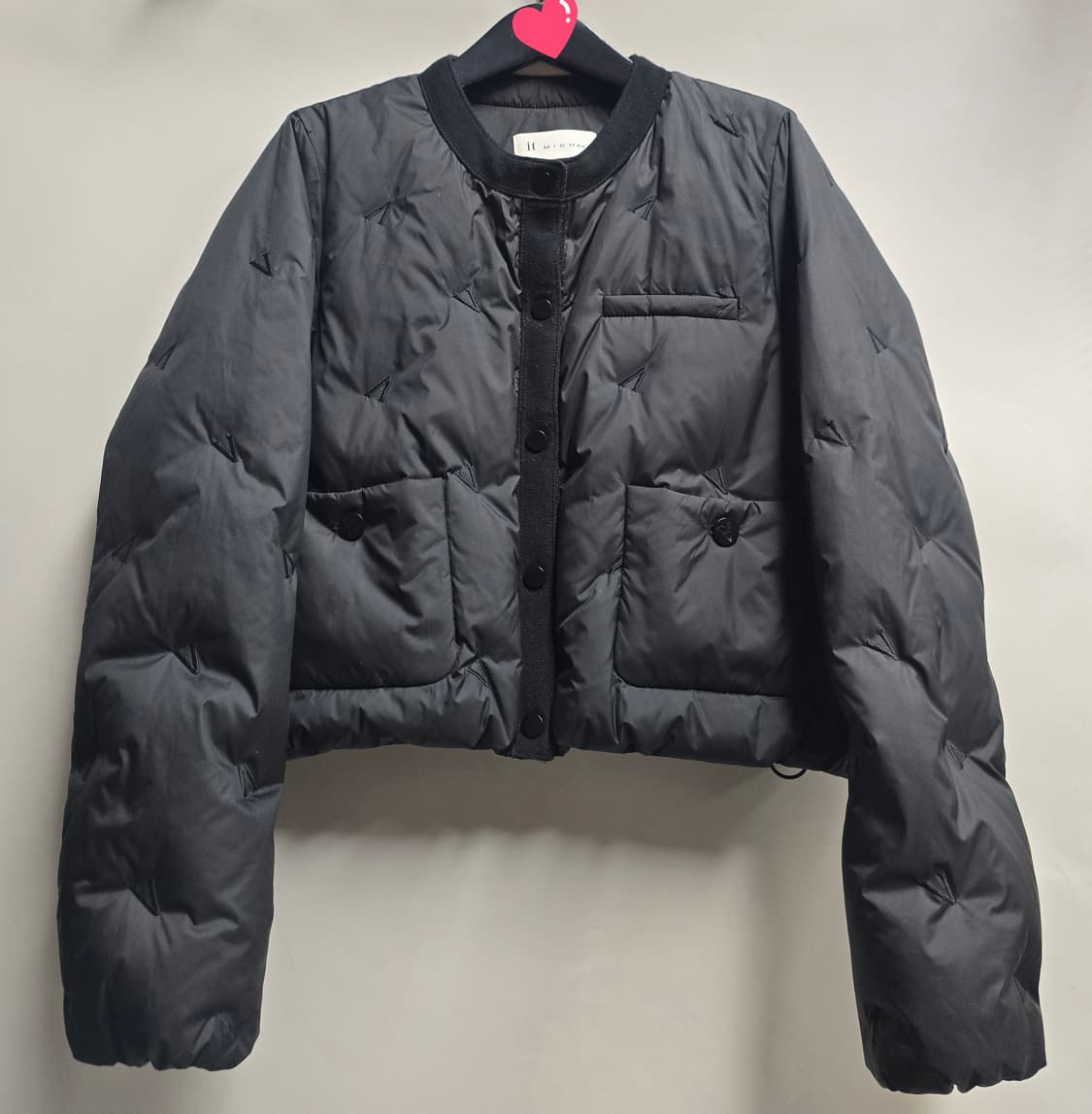 잇 미샤 구스다운 숏 경량패딩 55 상품이미지1