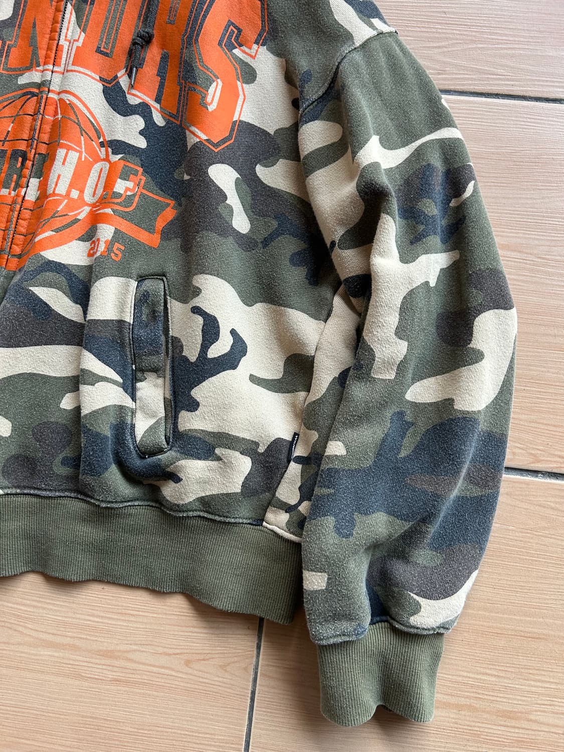 위켄더스 카모 후드집업 상품이미지2