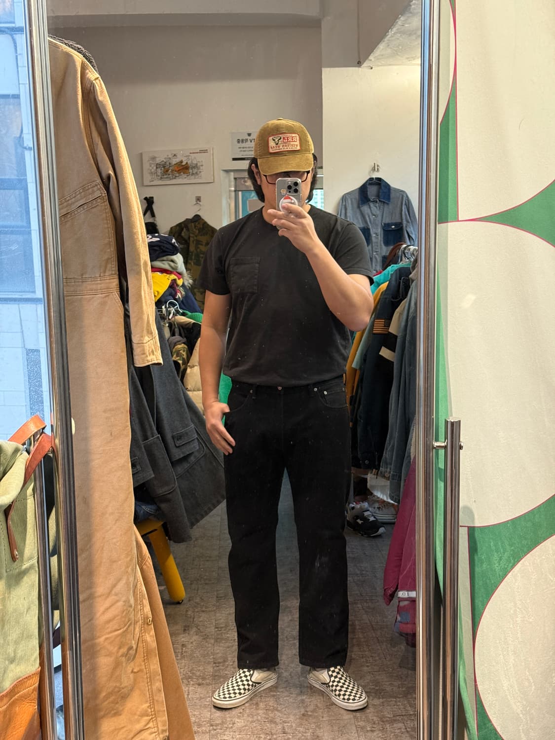 리바이스 505 흑청 38/30 상품이미지9