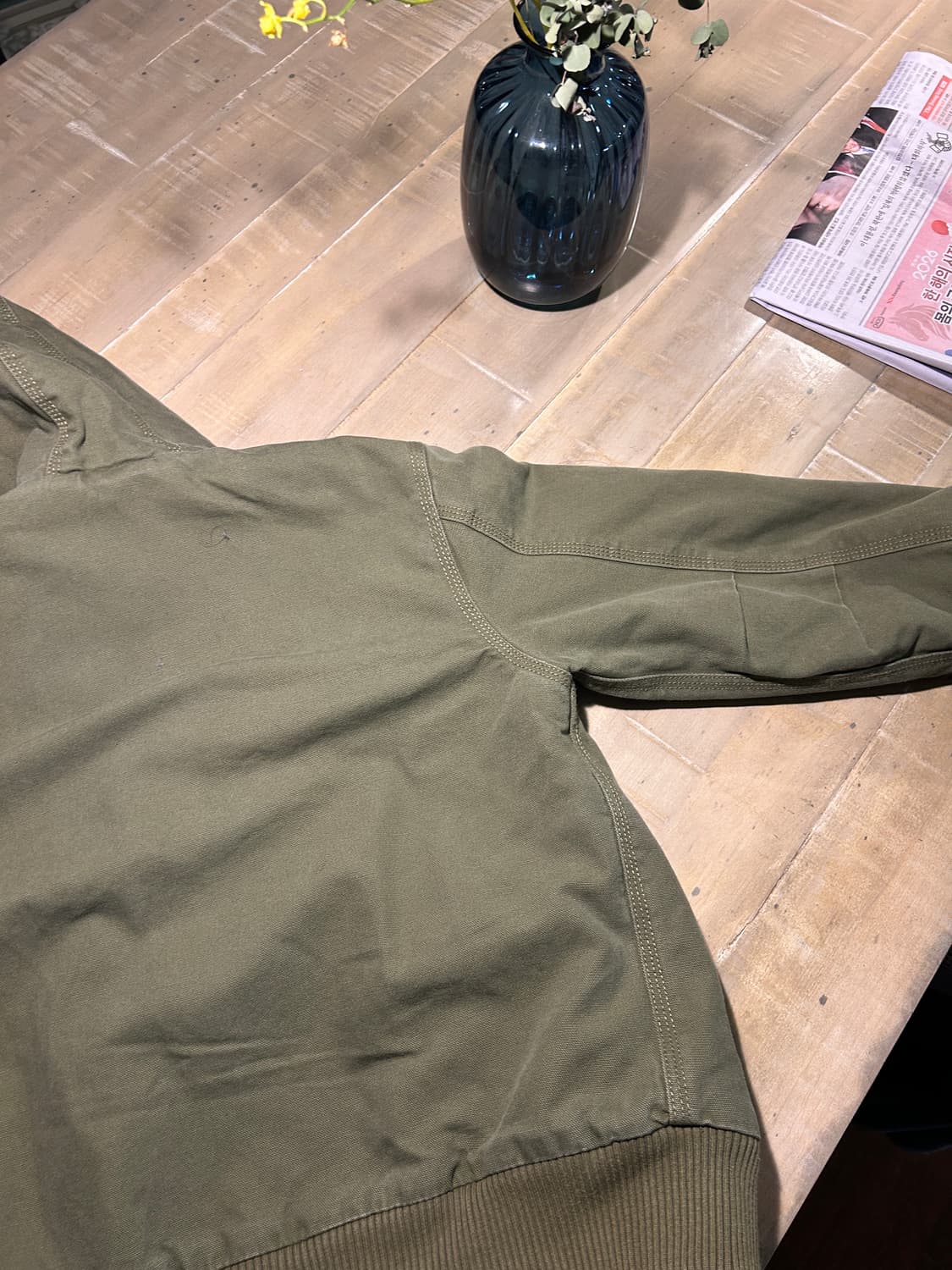 칼하트 빈티지 올리브 액티브자켓 여성용,키즈용 상품이미지5