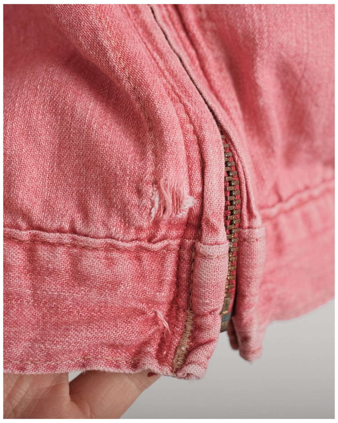 45rpm 레드 패브릭 블루종 추천 55-66 사이즈 상품이미지5