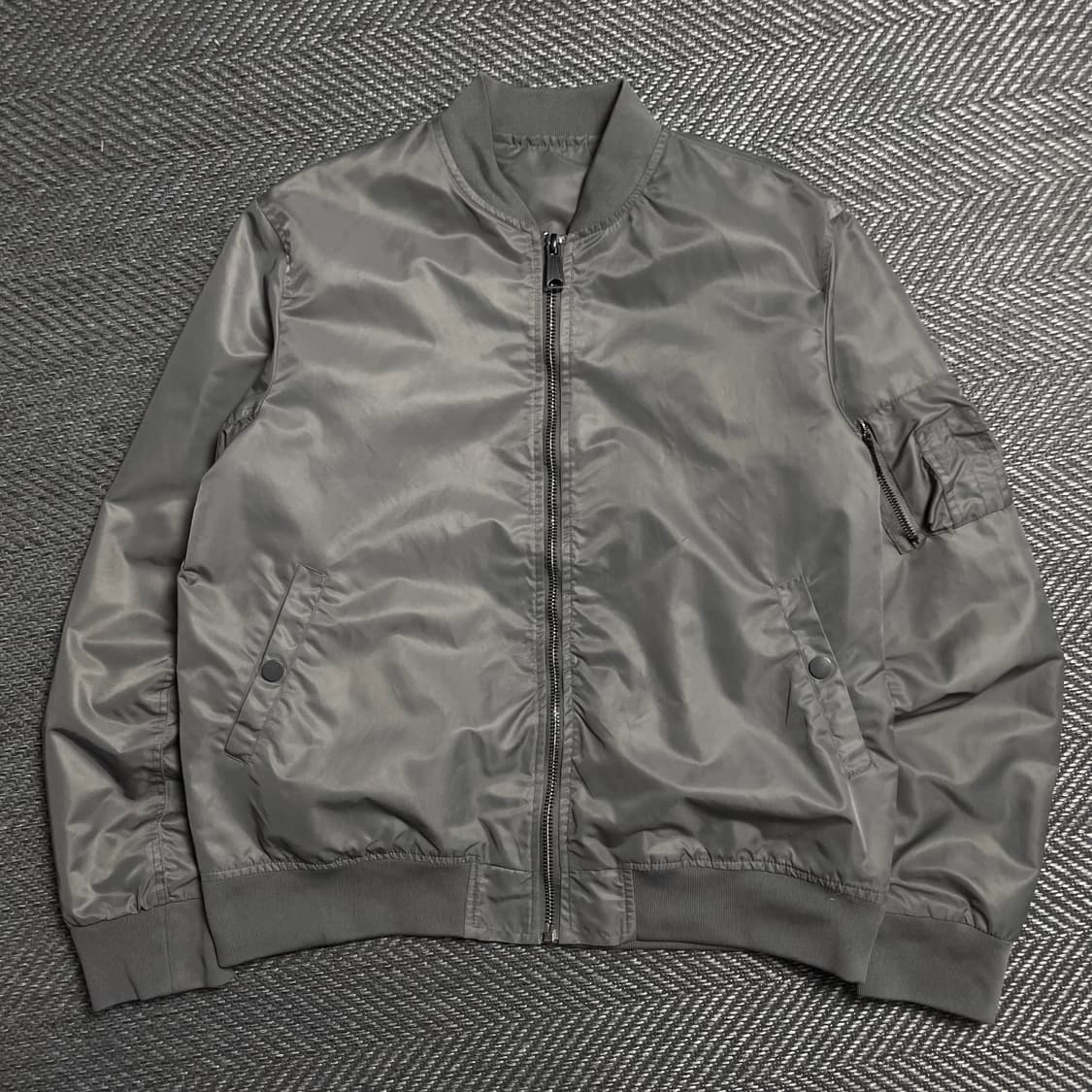 빈티지 나일론 블루종 MA-1 항공 점퍼y 5406 상품이미지2