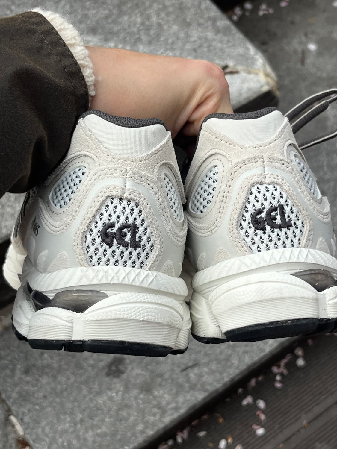 카키스 아식스 280사이즈 극미중고 상품이미지3