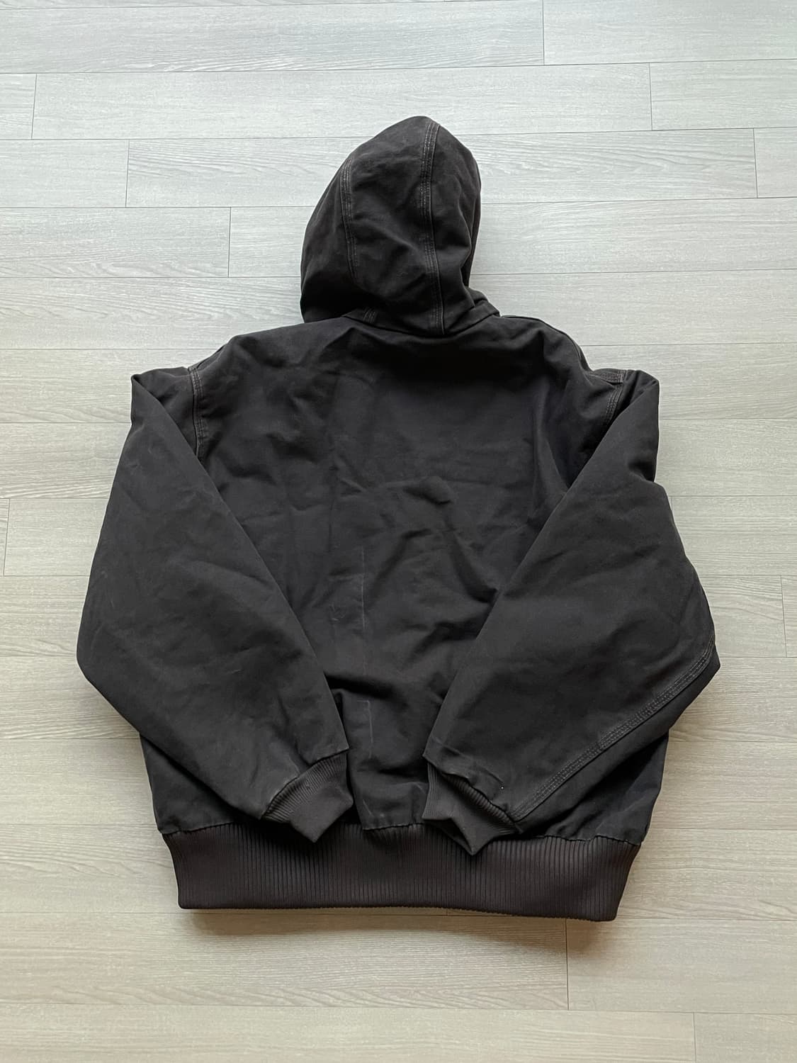 칼하트 j130 DKB 다크 브라운 액티브 자켓 샌드스톤 상품이미지2