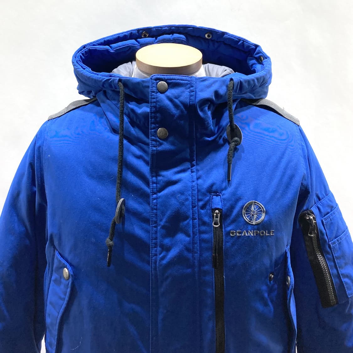 빈폴아웃도어 남성덕다운패딩자켓 블루 90  상품이미지2