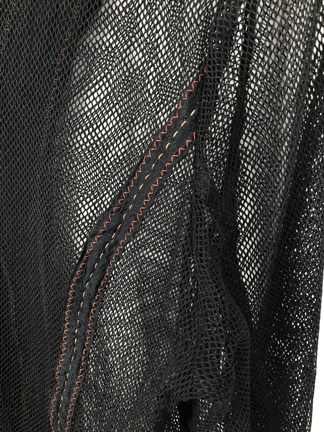  Vintage Black Sheer Crinkle Top 상품이미지8