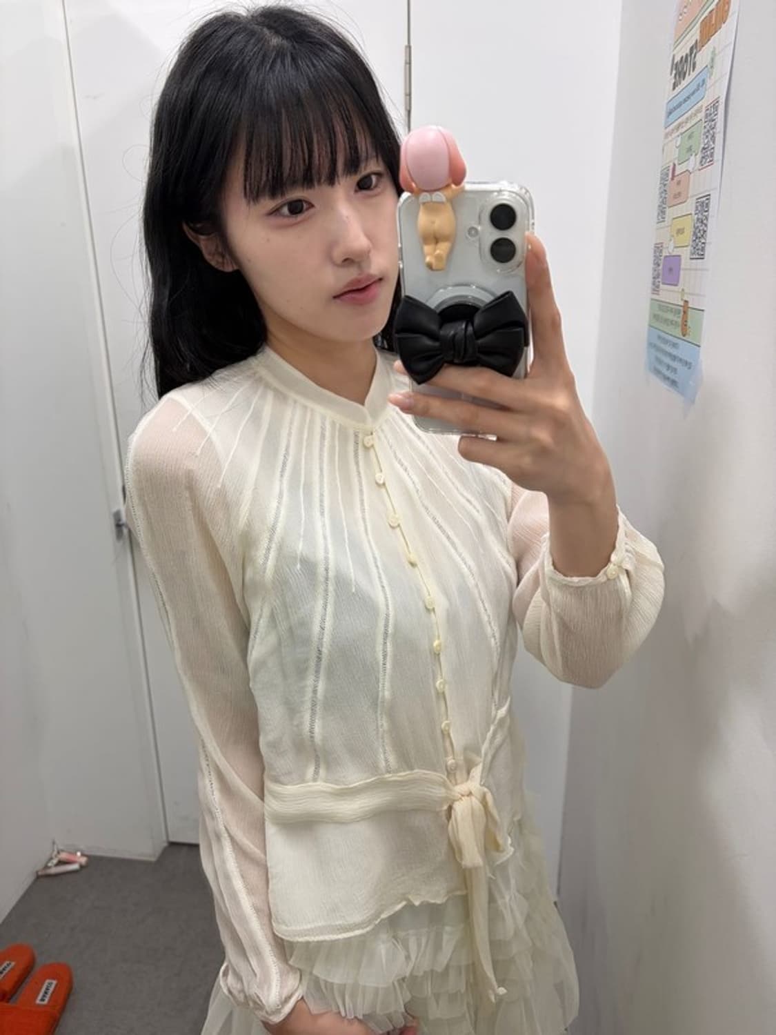 로라애슐리 리본 블라우스 상품이미지7