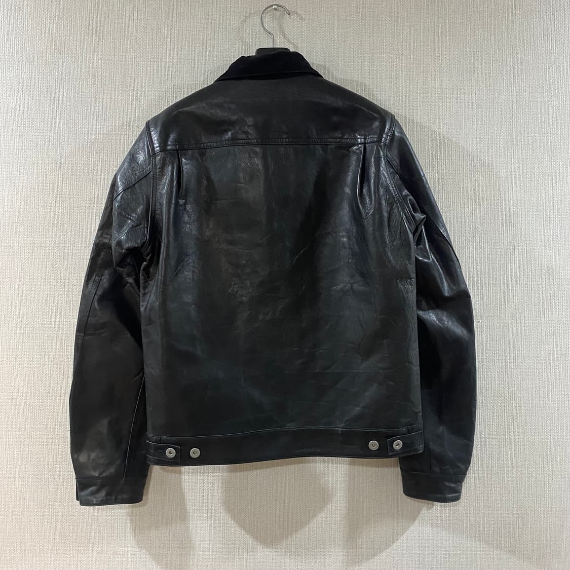 준야와타나베 리바이스 홀스하이드 레더 트러커 상품이미지2