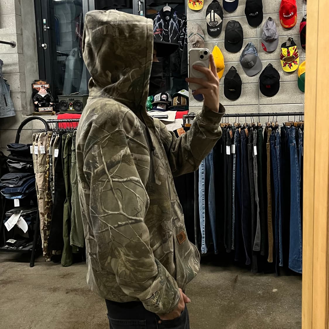 칼하트 리얼트리 후드 집업 (105-110) 상품이미지8