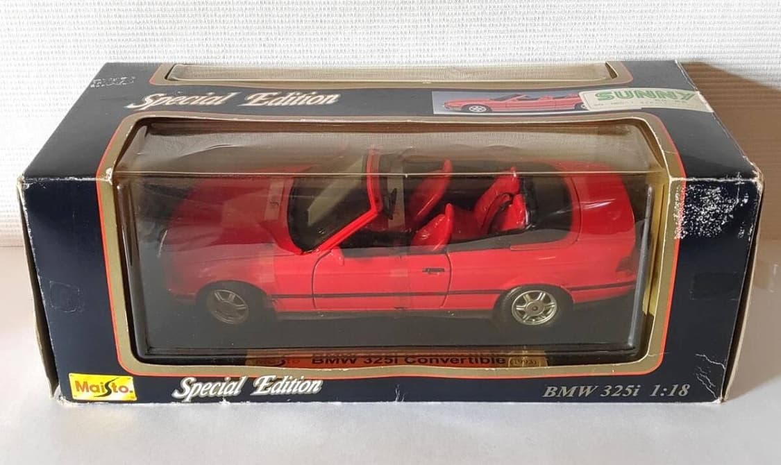 1/18 빈티지 마이스토 E36 컨버터블 다이캐스트 상품이미지1