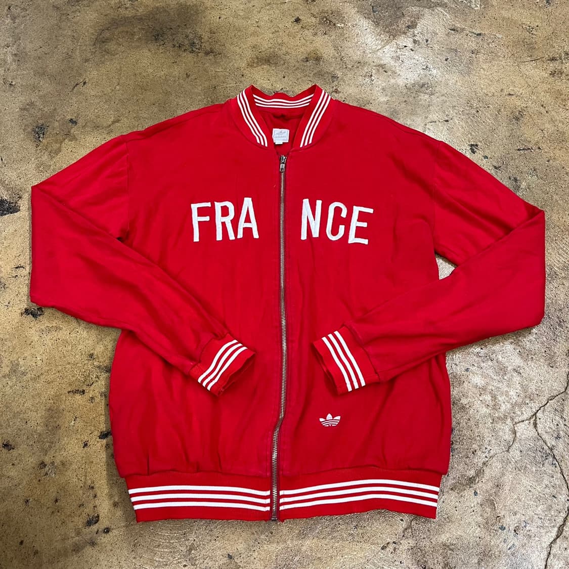 아디다스 프랑스 코튼 면 집업  상품이미지2