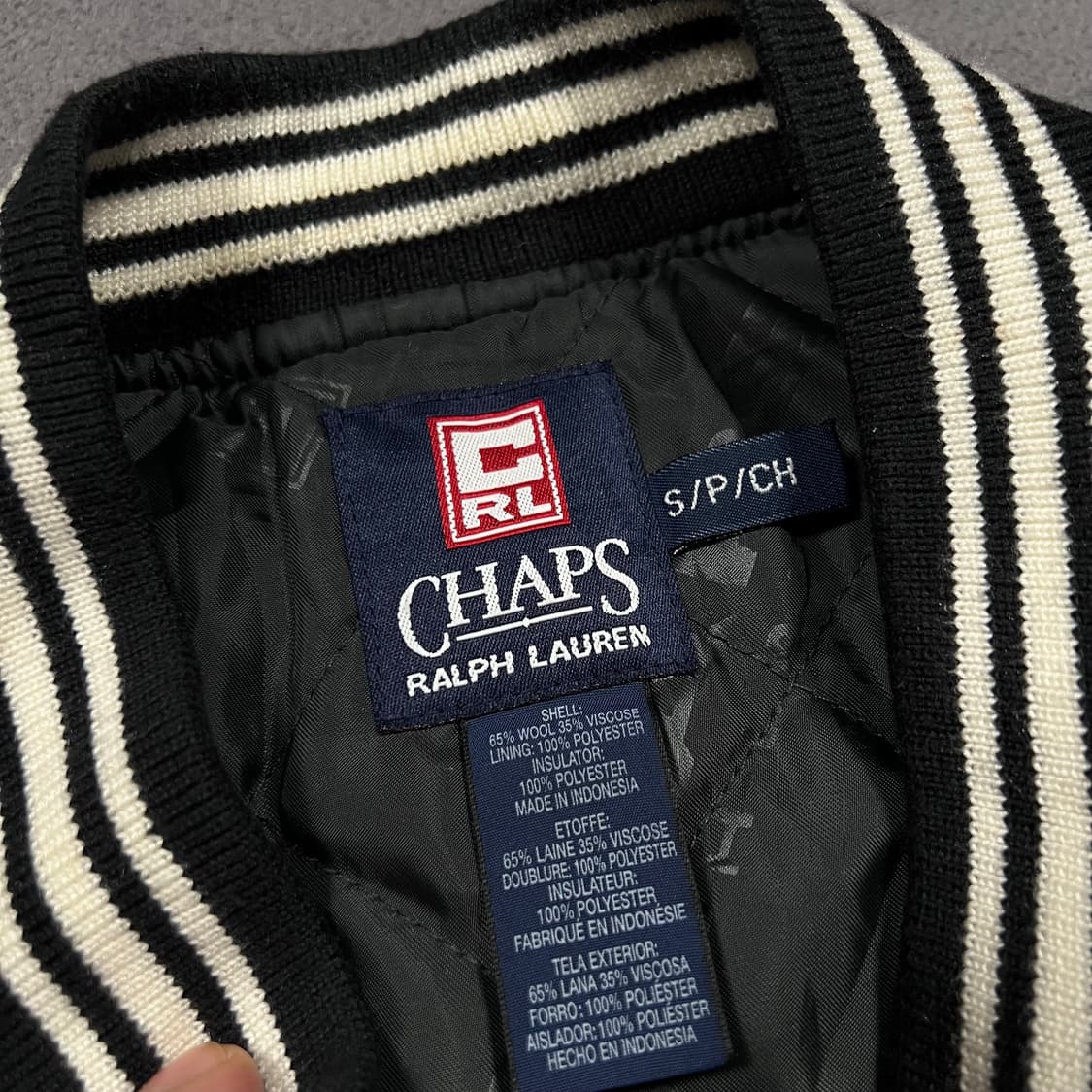 Chaps 챕스 랄프로렌 울 바시티 자켓 상품이미지5