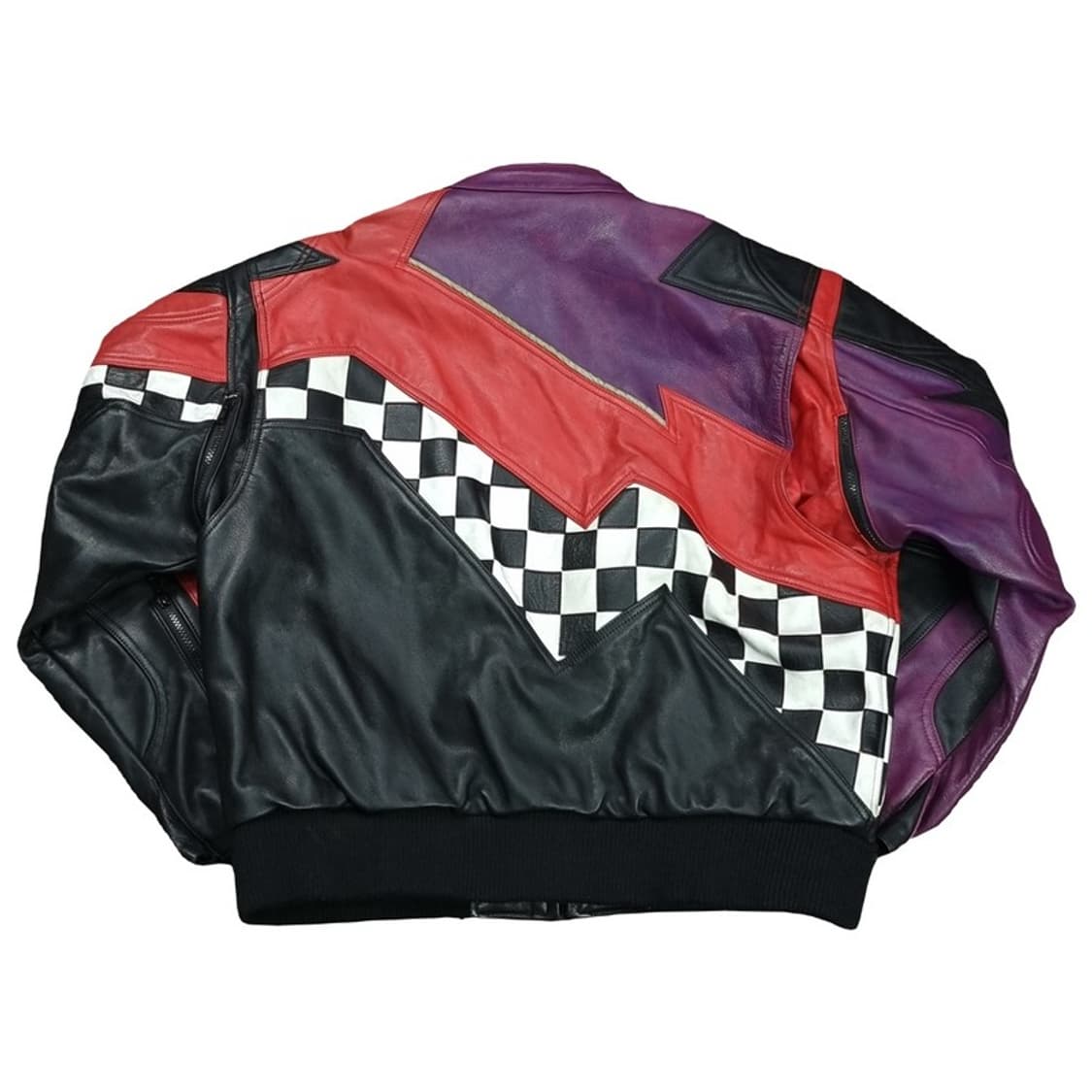 아메리칸빈티지 리얼 카우 레더 바이커 레이싱 가죽 자켓 M16558 상품이미지3