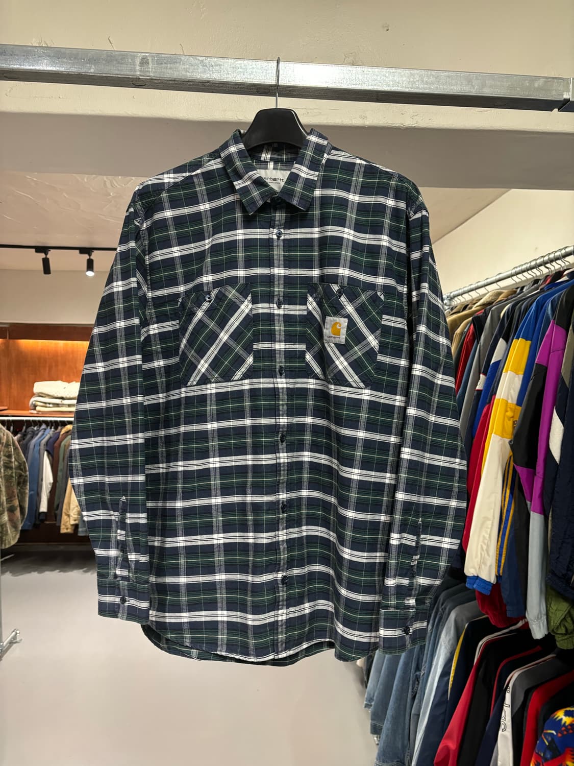 칼하트 체크 셔츠 상품이미지3