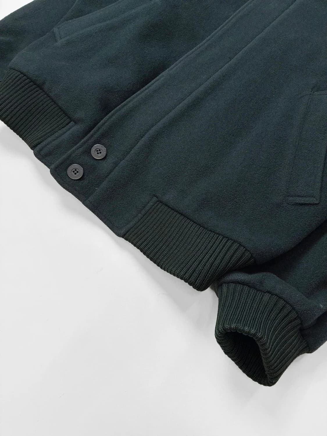 입생로랑 00s 100% 울 미니멀리즘 블루종 자켓 PN5041 상품이미지6