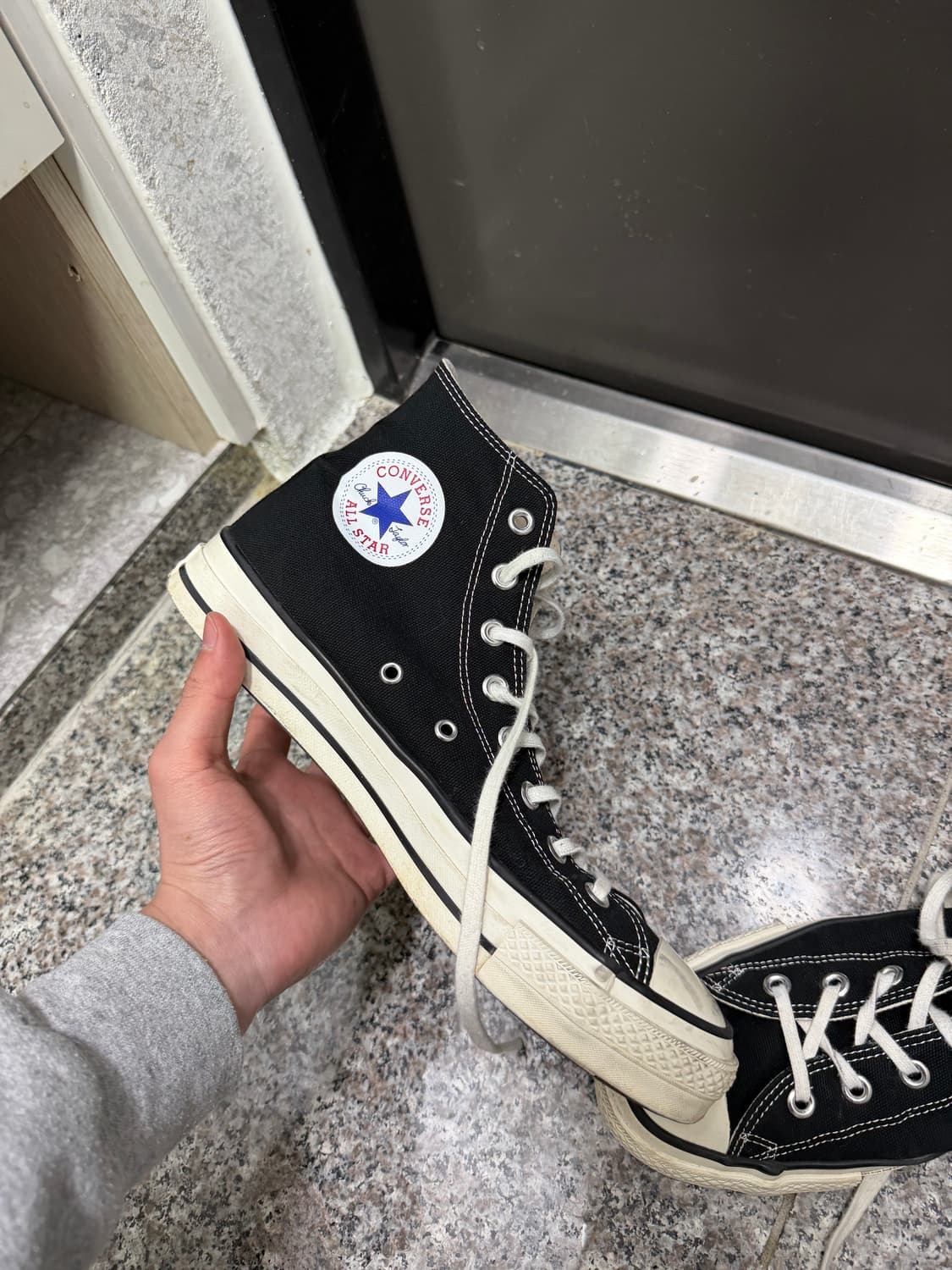 [280] 컨버스 제이옥스 제이하이 블랙 j ox hi 상품이미지1