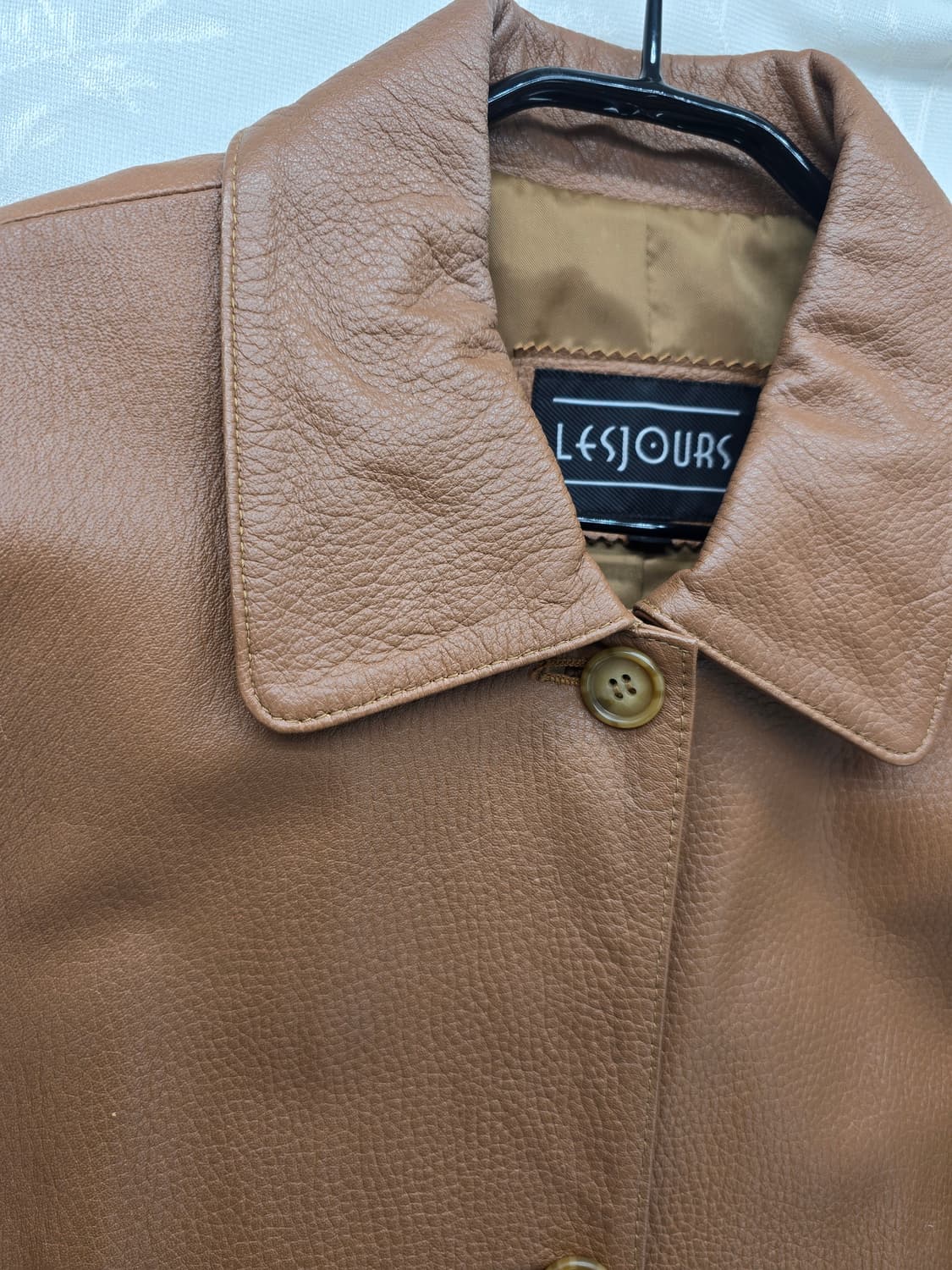 레쥬르 브라운 양가죽 레더 코트 66 (55) 상품이미지6