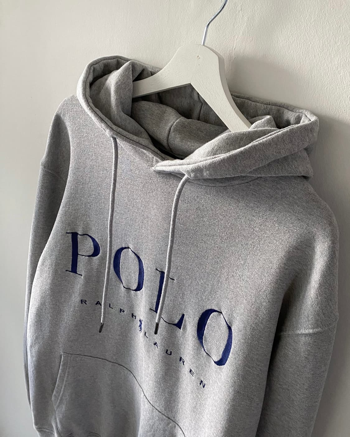 폴로 랄프로렌 자수 로고 후드티 상품이미지3