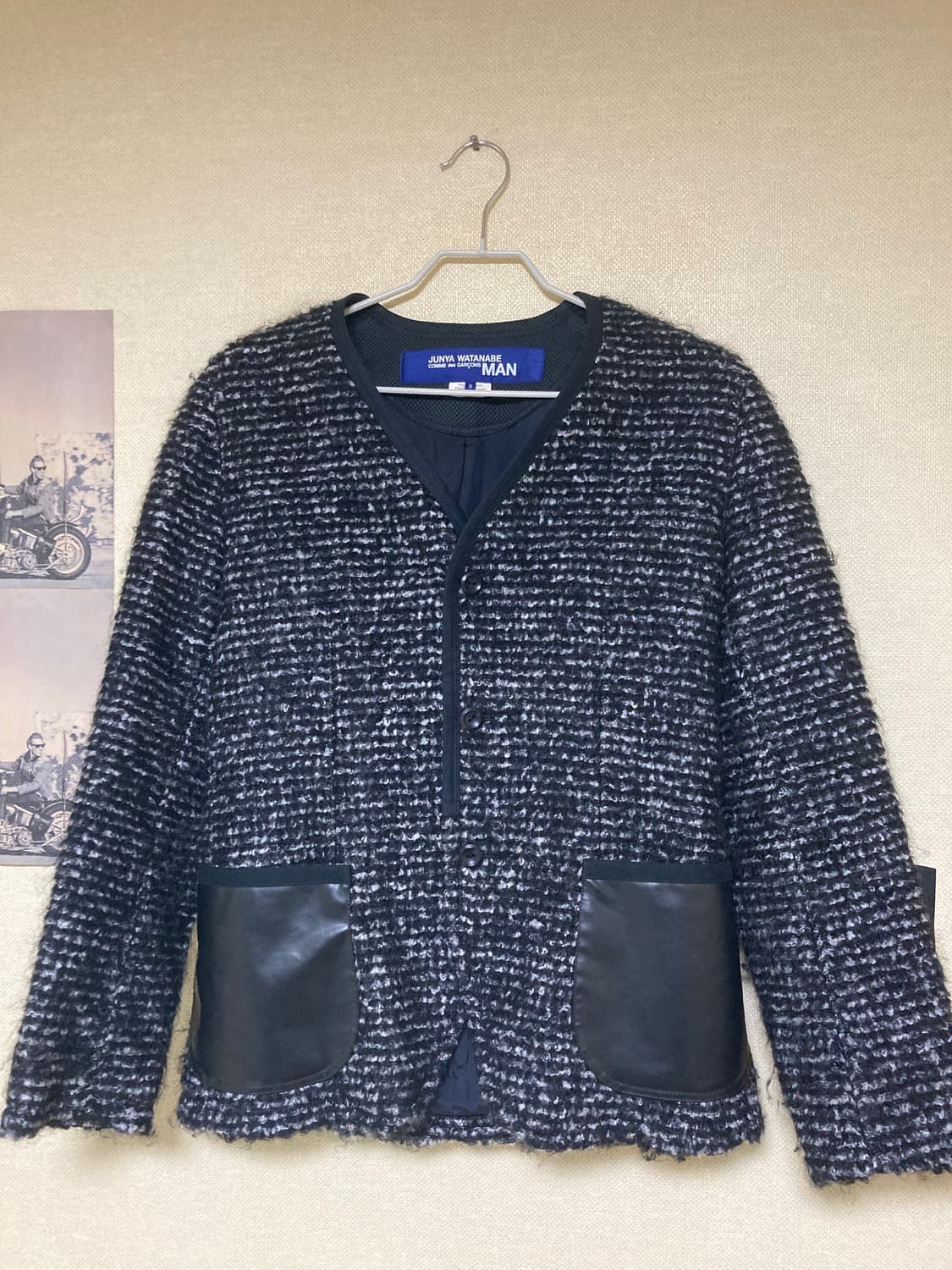 [S] Junyawatanabe MAN 트위드 자켓 상품이미지1