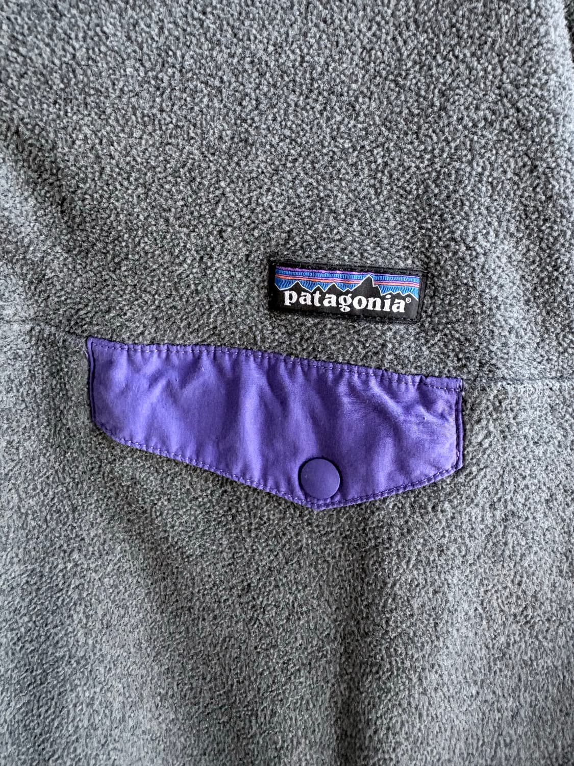 (우먼 M, 맨즈 S) 파타고니아 신칠라 그레이(니켈) / 퍼플 상품이미지4