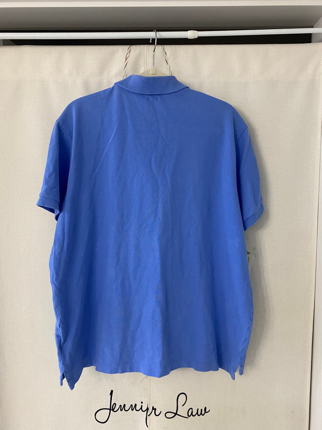 XL) 폴로 랄프로렌 블루 반팔 폴로셔츠 상품이미지2