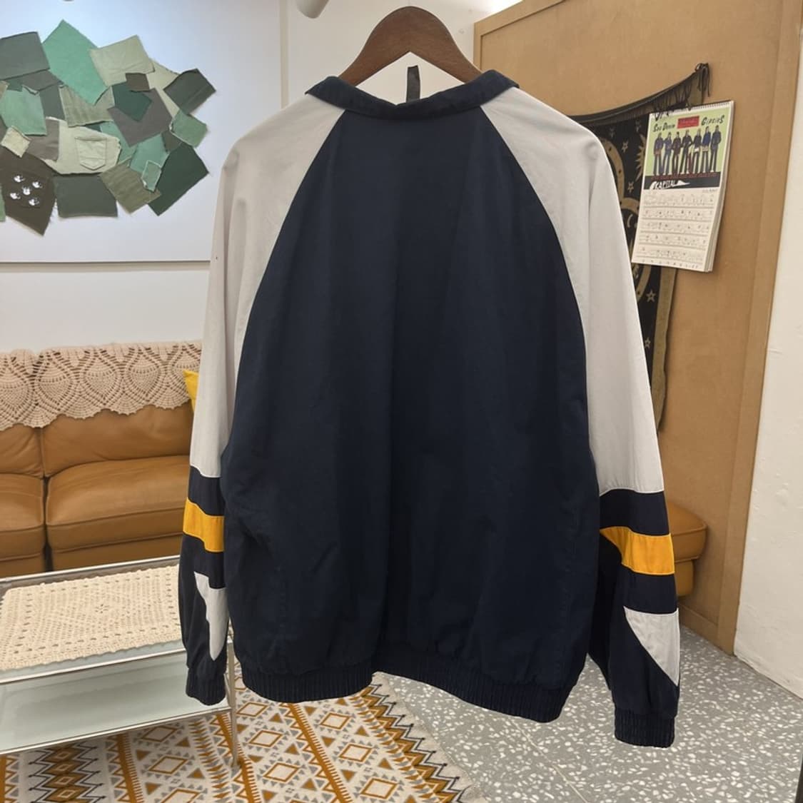 아디다스 레알마드리드 레트로 바람막이 웜업 2XL C10830 상품이미지4