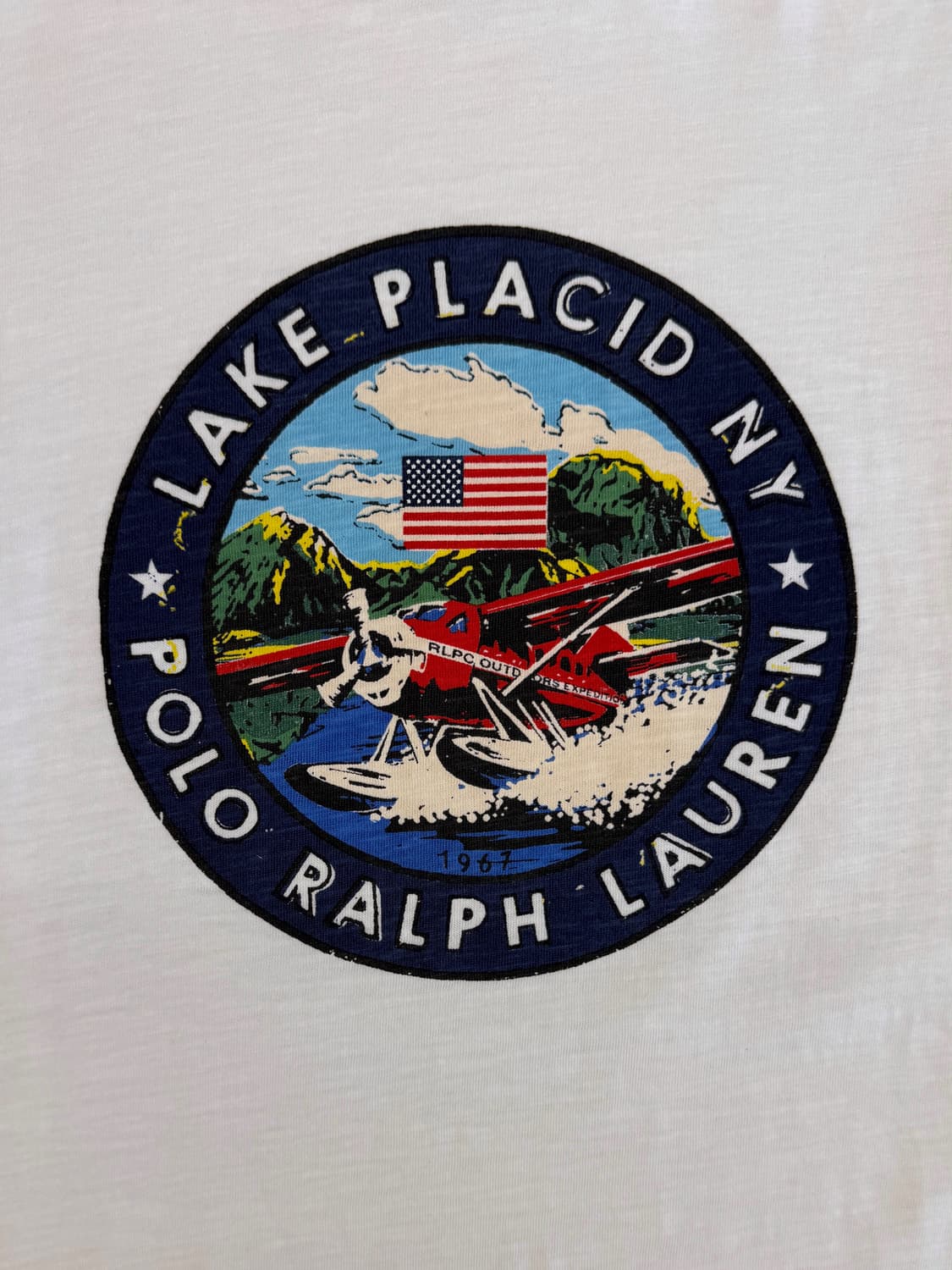 폴로 랄프로렌 루즈핏 신형 QR라벨 Lake placid 반팔 티셔츠 상품이미지3
