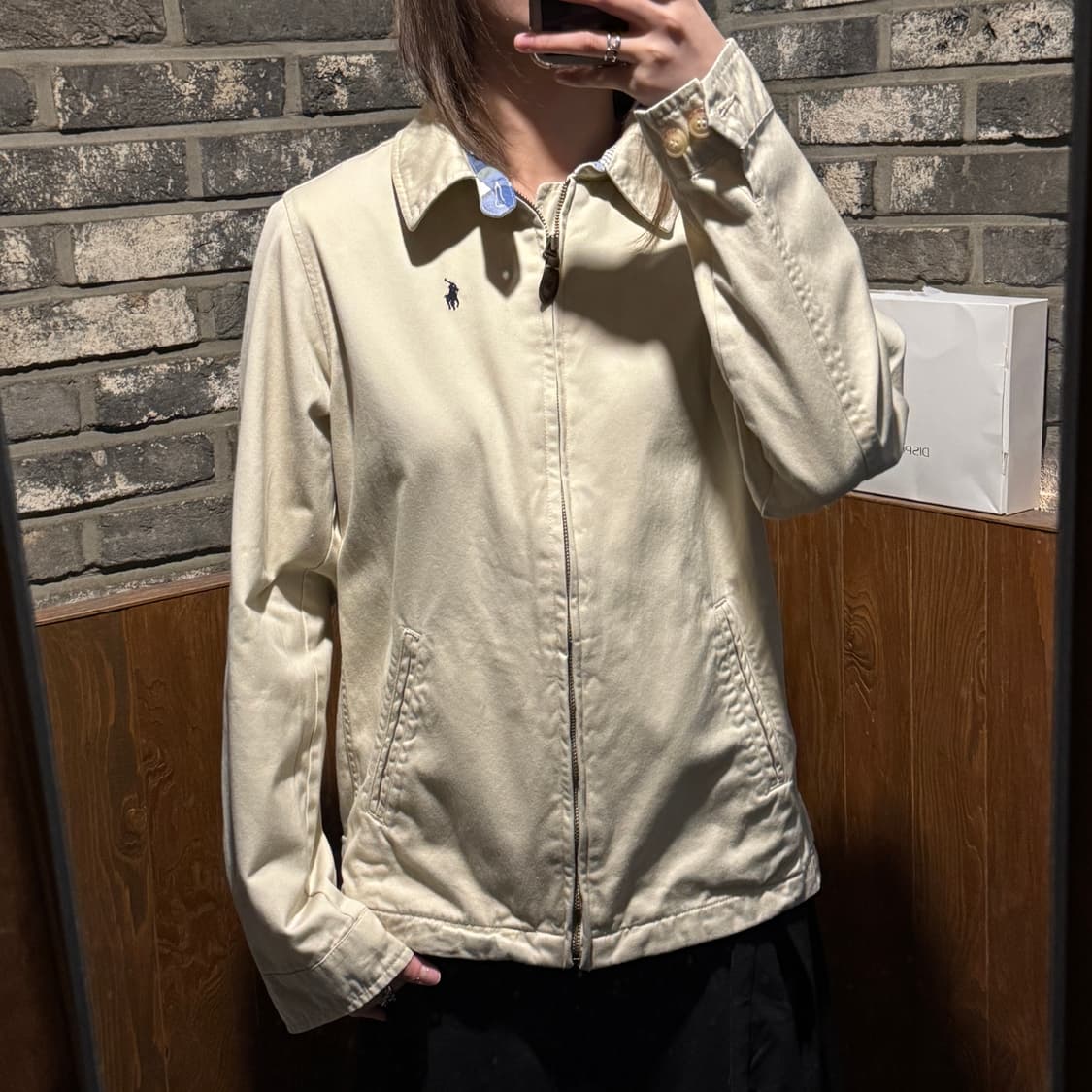 여L) 폴로 랄프로렌 베이포트 스윙탑 코튼 자켓 베이지 상품이미지10