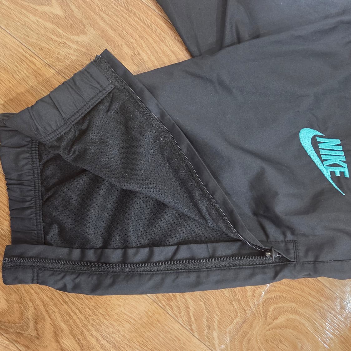 [us S] 나이키 아트모스 NRG 패치워크 트랙 팬츠 바지 블랙 상품이미지5