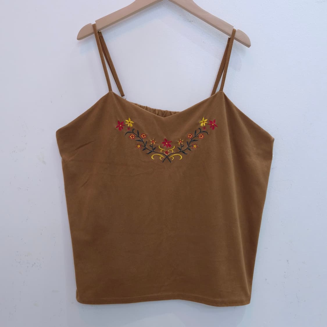 빅사이즈 브라운 레이어드 뷔스티에 상품이미지1