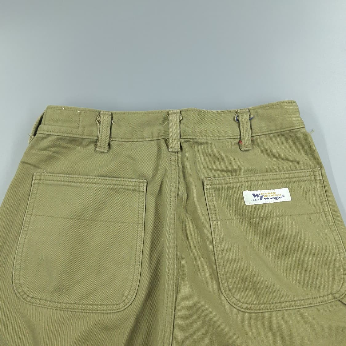 랭글러 RAPIDTRANSIT JP 80s 라이트카키 퍼티그포켓 코튼팬츠 상품이미지10