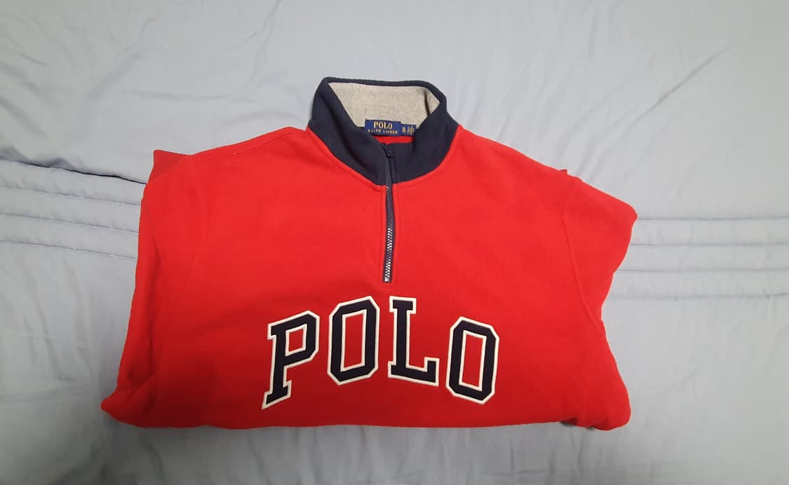 폴로 반집업 후리스 xl 팝니다~ 상품이미지1