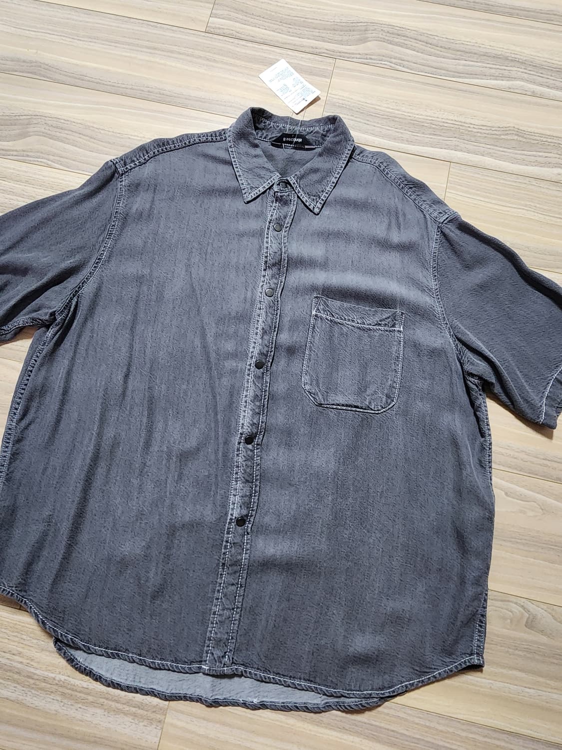 에잇세컨즈반팔데님셔츠L사이즈 상품이미지1