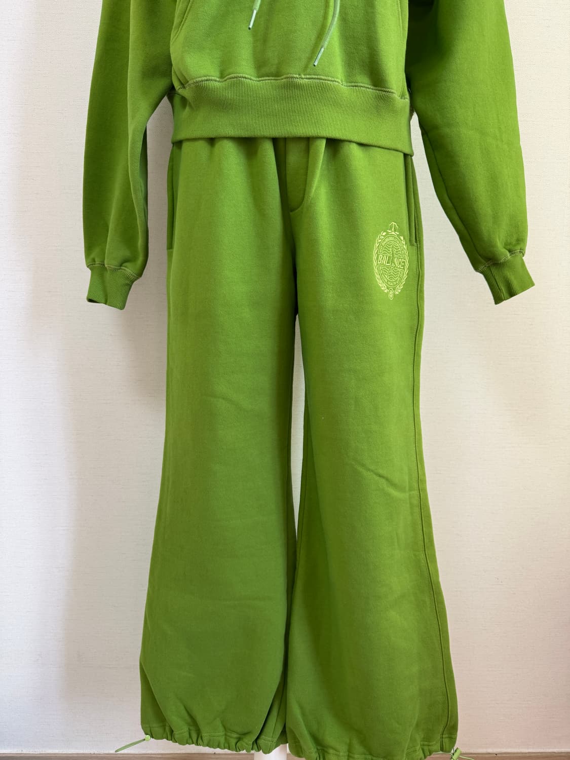 배드블러드) 기모 후드 팬츠 세트 상품이미지2