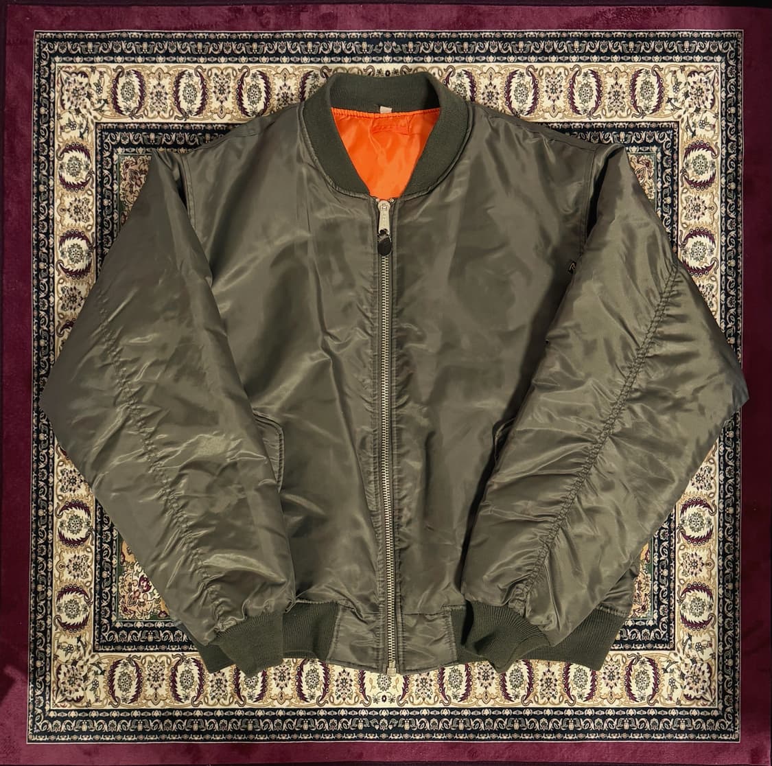 로스코 MA-1 항공점퍼 세이즈그린 2XL 상품이미지1