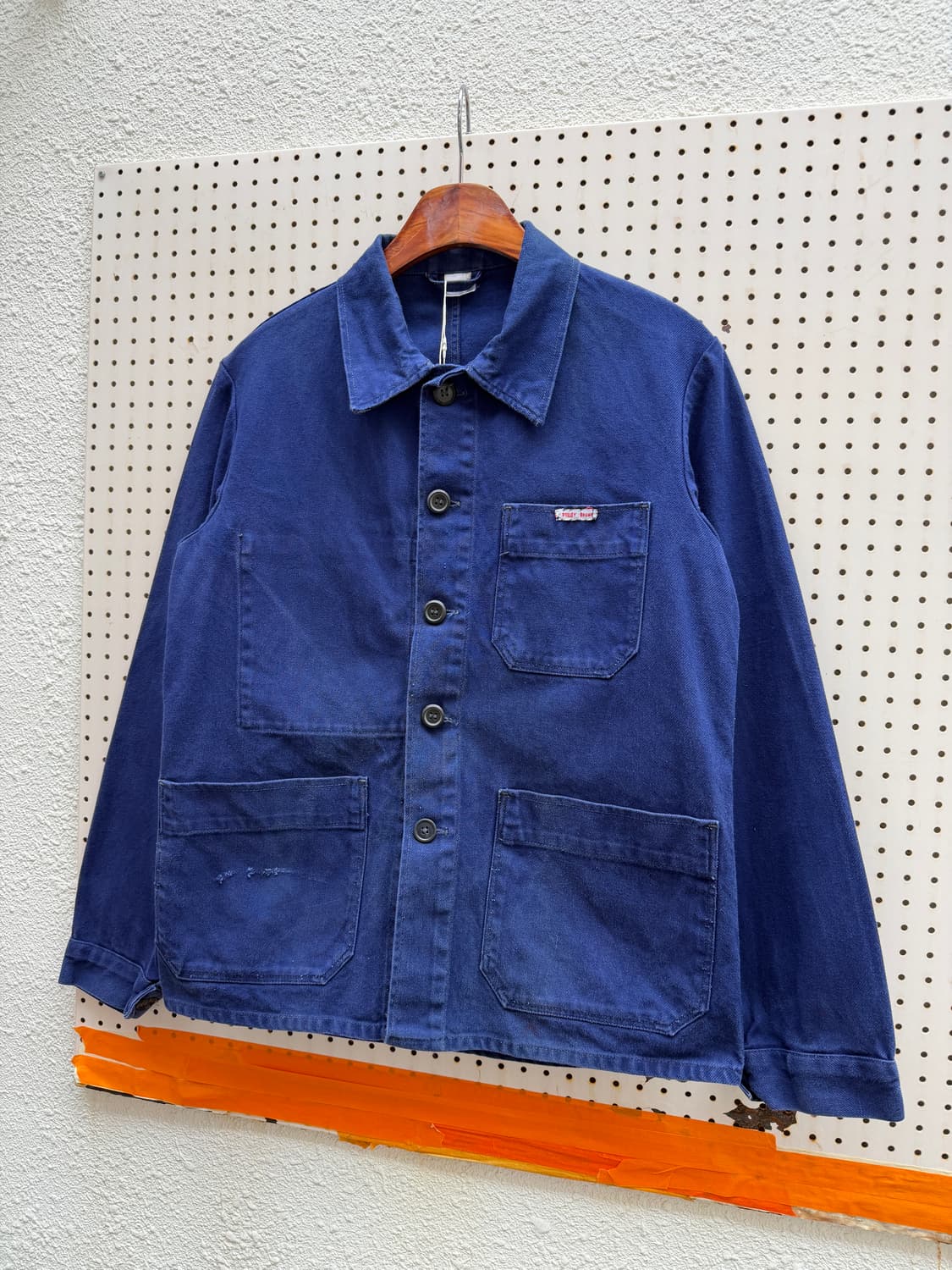 OLD VINTAGE WASHED NAVY 빈티지 프렌치워크자켓 상품이미지4