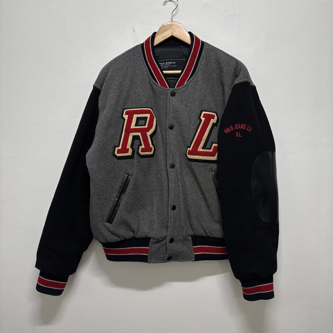 폴로진스 울 바시티 자켓 상품이미지1