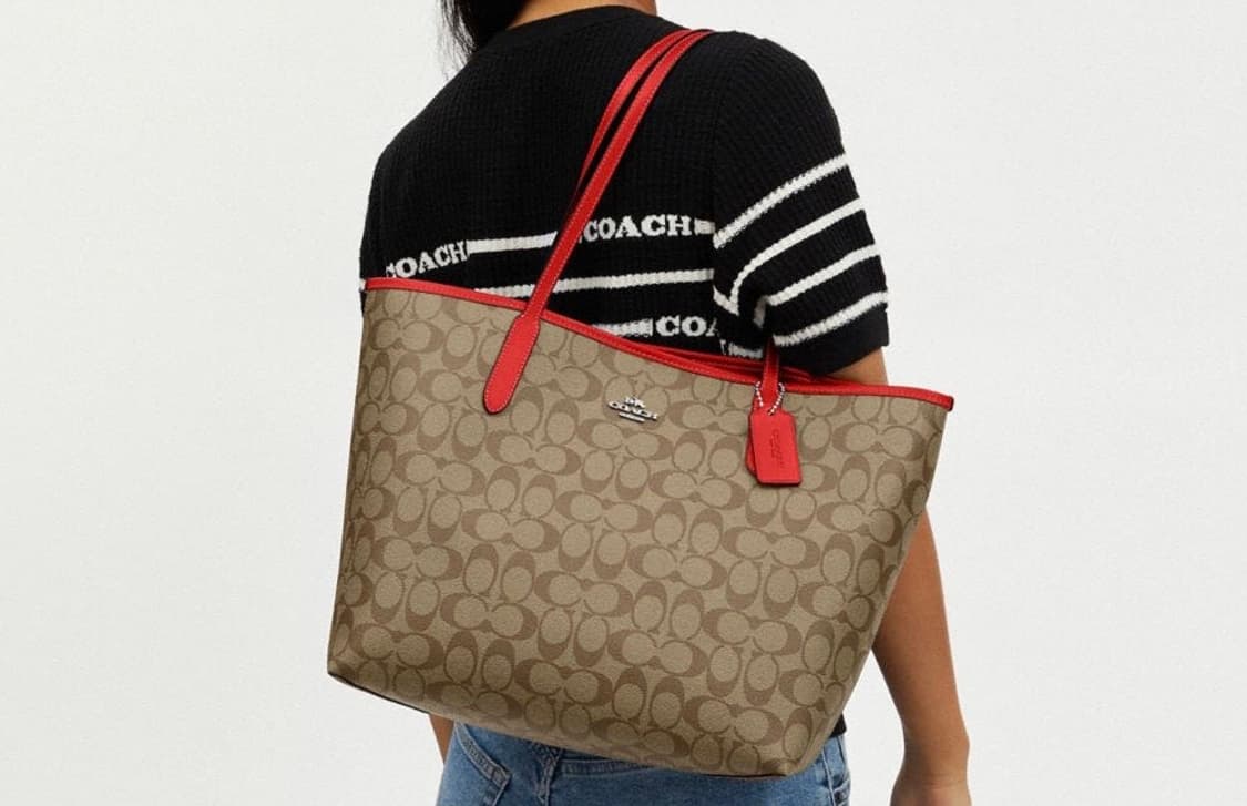 코치 시그니처 캔버스 시티 토트백 상품이미지6