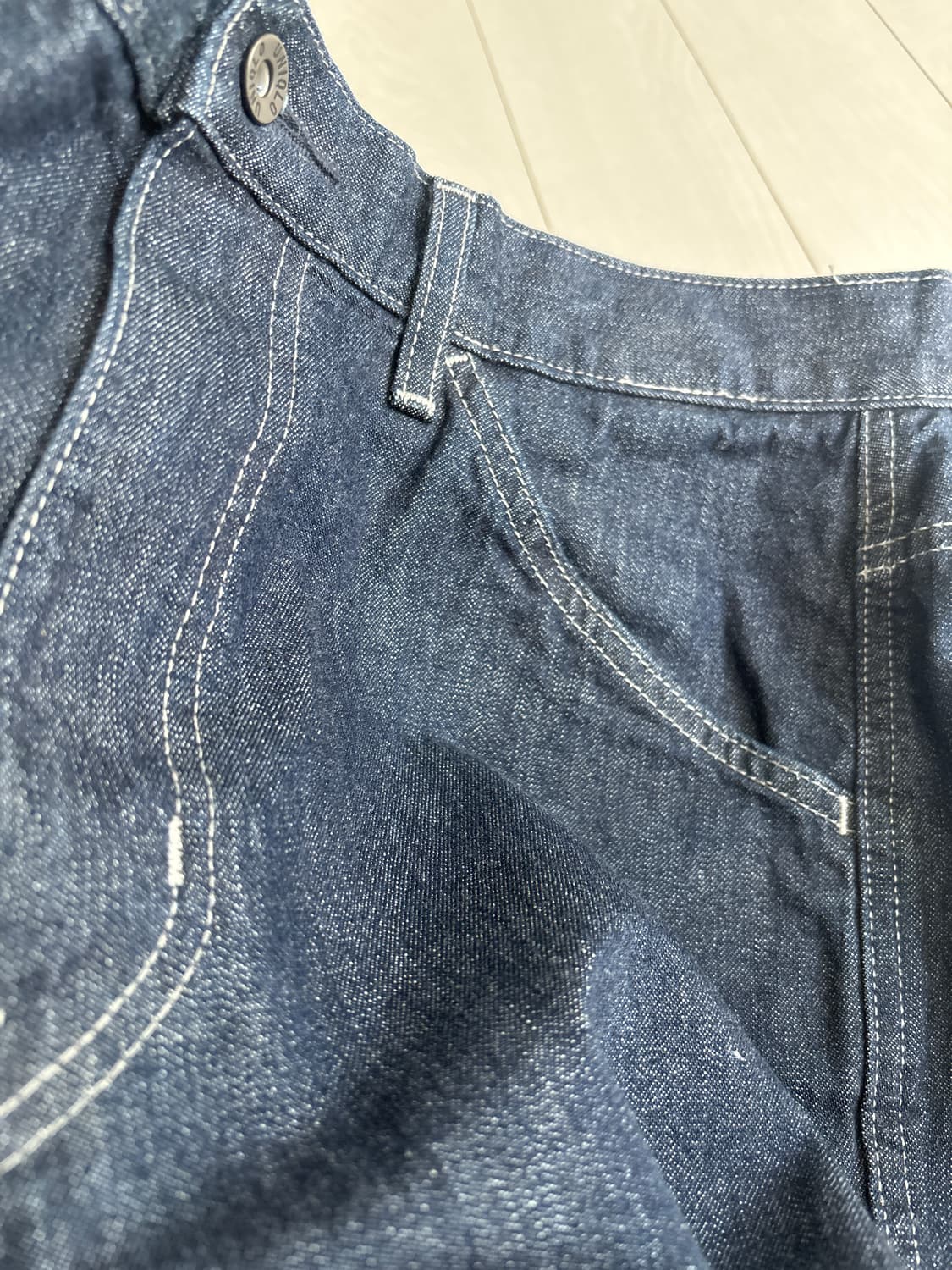 유니클로 와이드 핏 진 상품이미지1