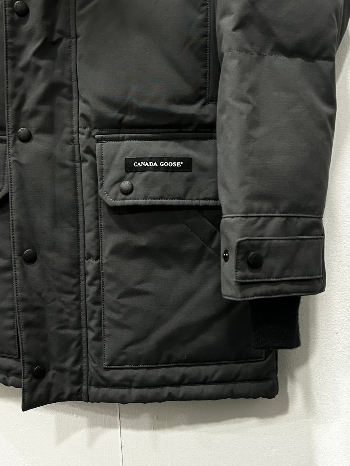 캐나다구스 에모리 패딩 남성 S 95 그레이 상품이미지4