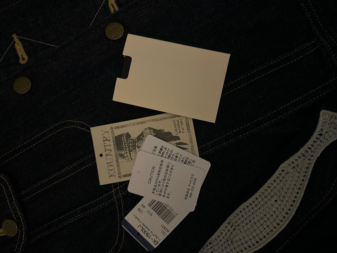 캐피탈 본 데님 자켓 44 상품이미지3