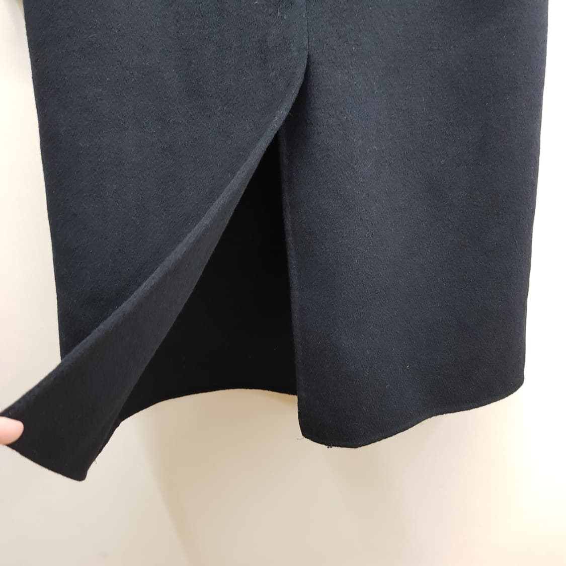 잇미샤 캐시미어 블렌드 싱글 롱 코트 82-95-155사이즈 상품이미지5