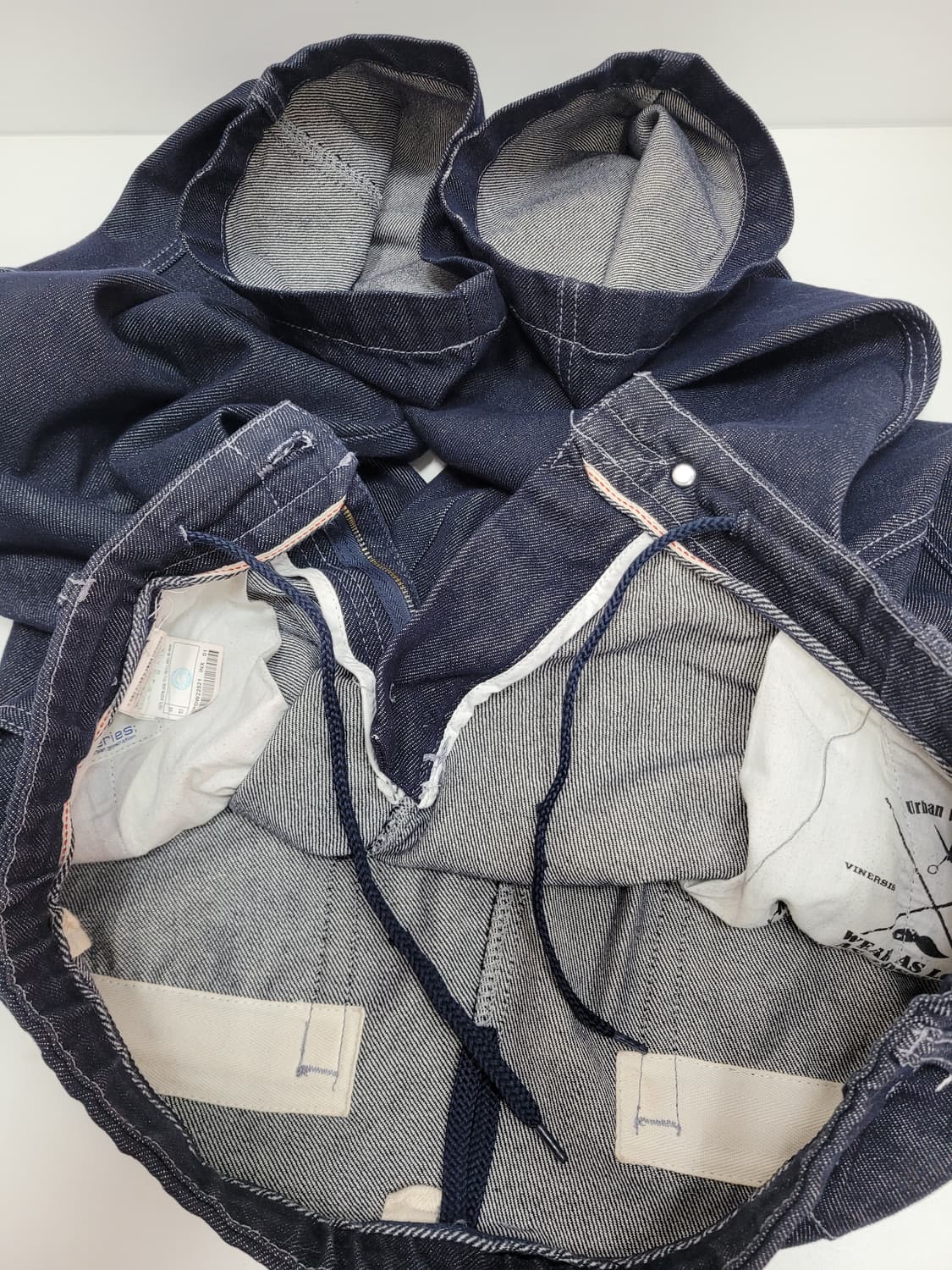 Series 22FW 시리즈 베이직 인디고 와이드 데님 폔츠/ 남 82  상품이미지7