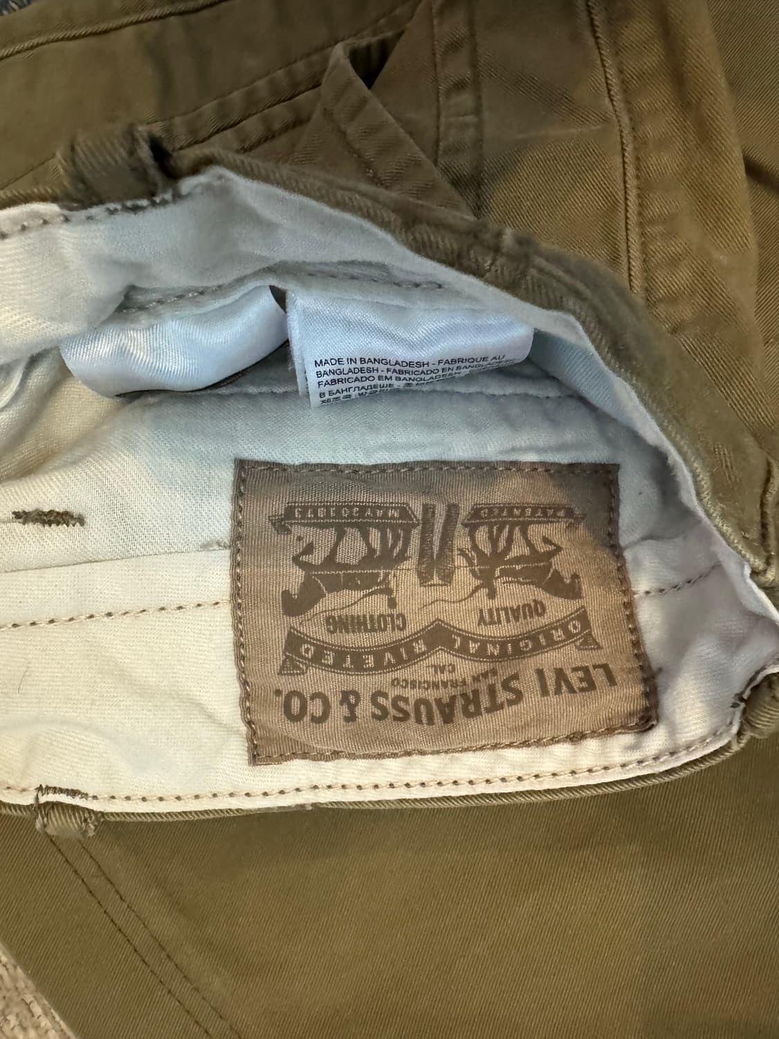 levi.s 카고팬츠 화이트탭 상품이미지4