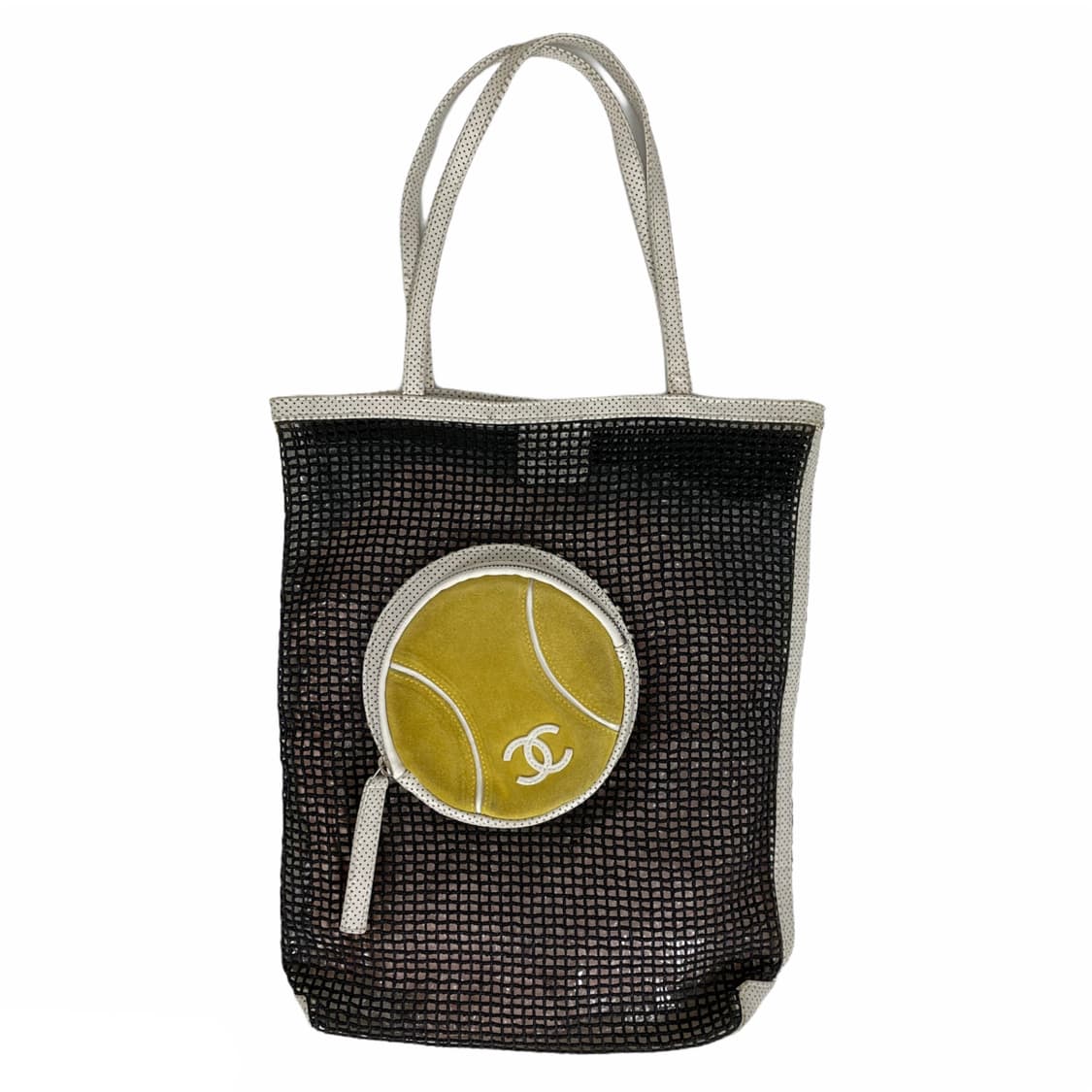 2004년도 Chanel 샤넬 테니스볼 메쉬 가방 상품이미지1