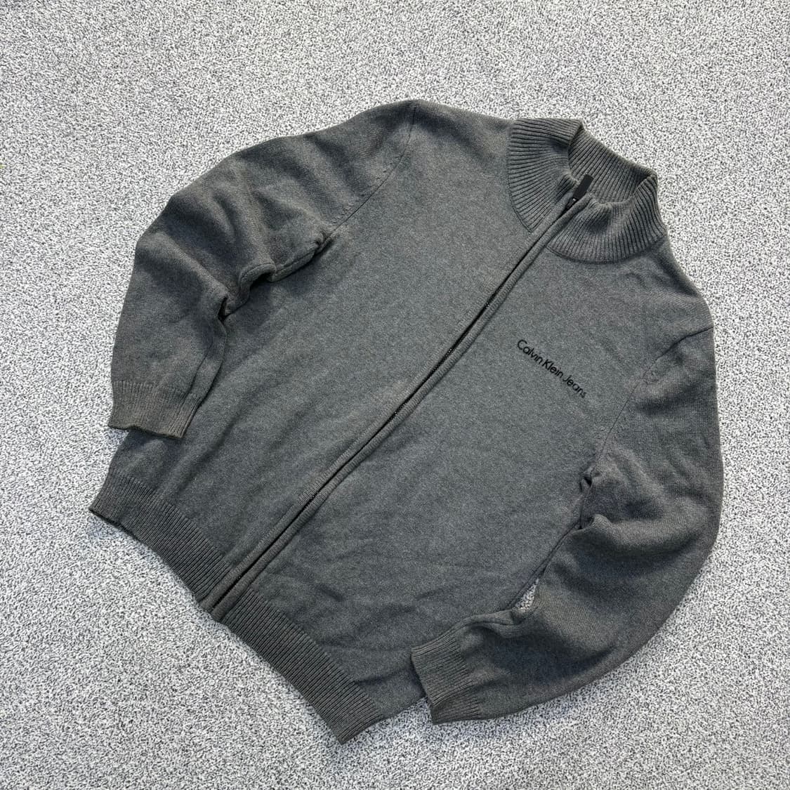 L 캘빈클라인진스 니트 집업 가디건 0401J 상품이미지1