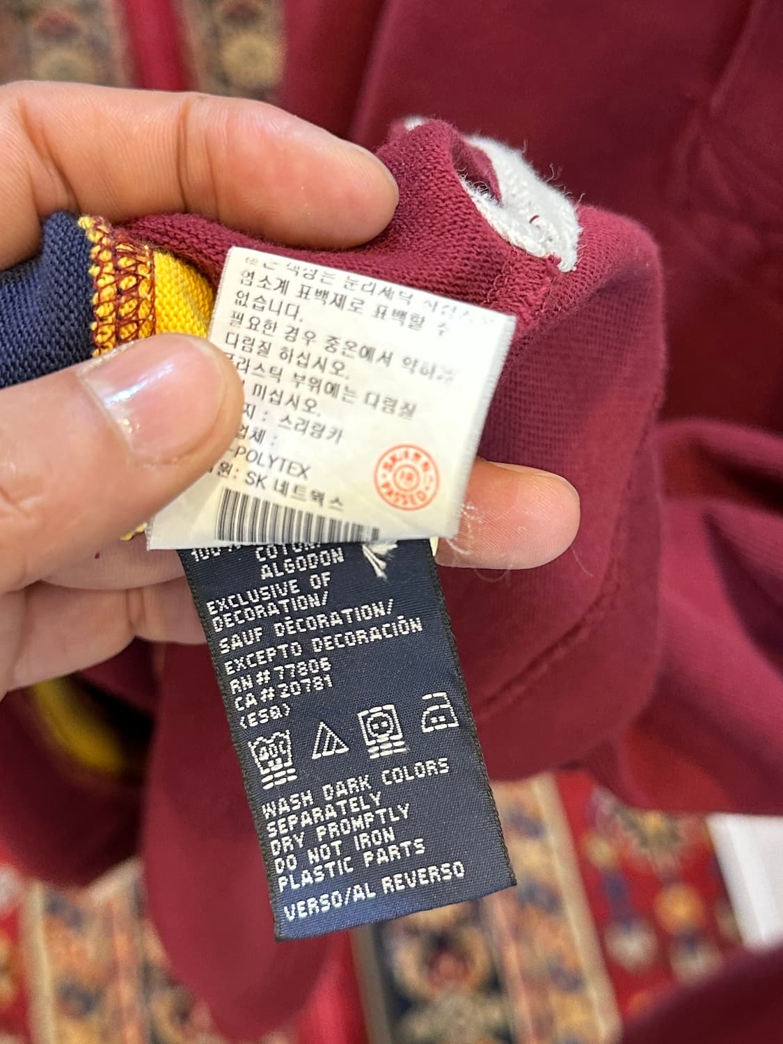 타미힐피거 Y2K 빈티지 럭비셔츠 M 상품이미지8
