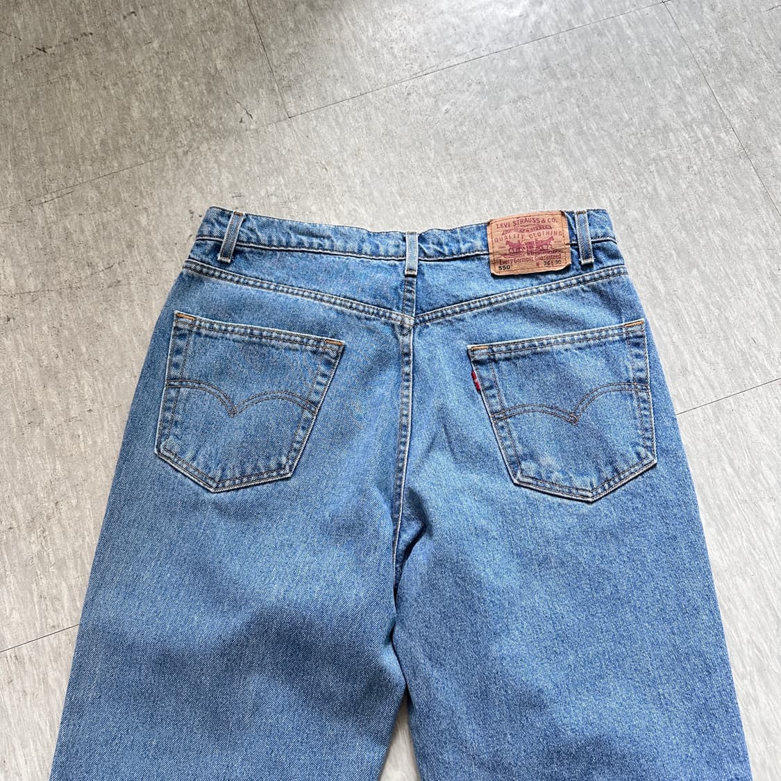 90s 리바이스 550 릴렉스핏 청바지 W36 L30 상품이미지8